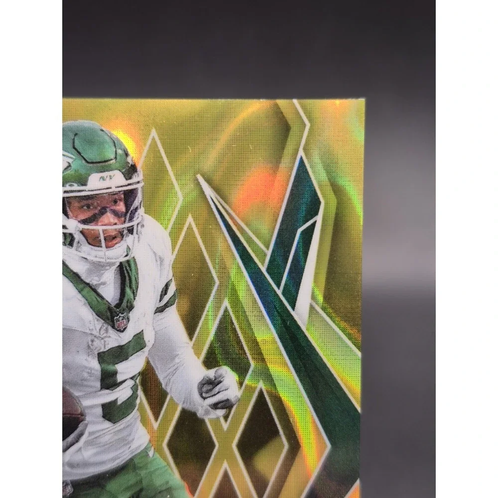 2025 Phoenix Garrett Wilson #52 Yellow Lava /125 New York Jets